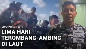 Lima Hari Terombang-ambing di Laut