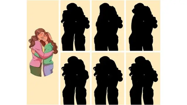Uji Kejelianmu, Temukan Siluet Ibu dan Anak yang Paling Akurat dalam 5 Detik