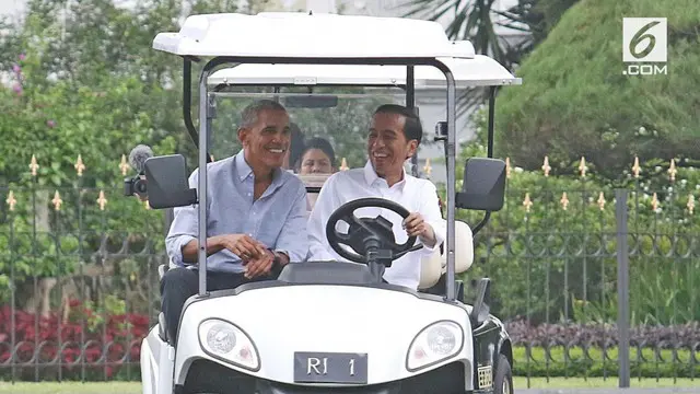 Jajanan pasar, seperti onde-onde, talam ubi, kue mangkok, dan panada cakalang menemani pertemuan Jokowi dan Obama.