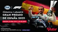 Saksikan Live Streaming Balapan F1 GP Catalunya di FOX Sports Eksklusif Melalui Vidio, 7-9 Mei 2021