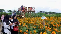 Flower Festival banyak diminati masyarakat (Istimewa)