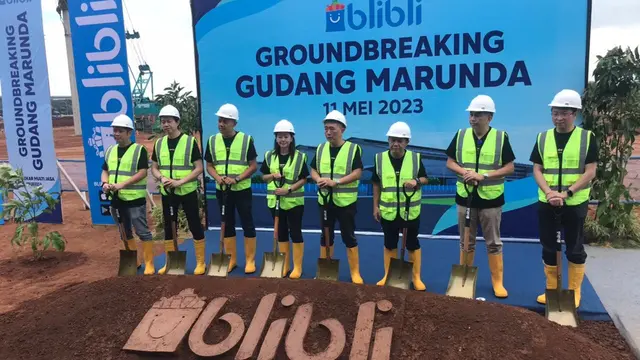Groundbreaking Gudang Blibli Marunda