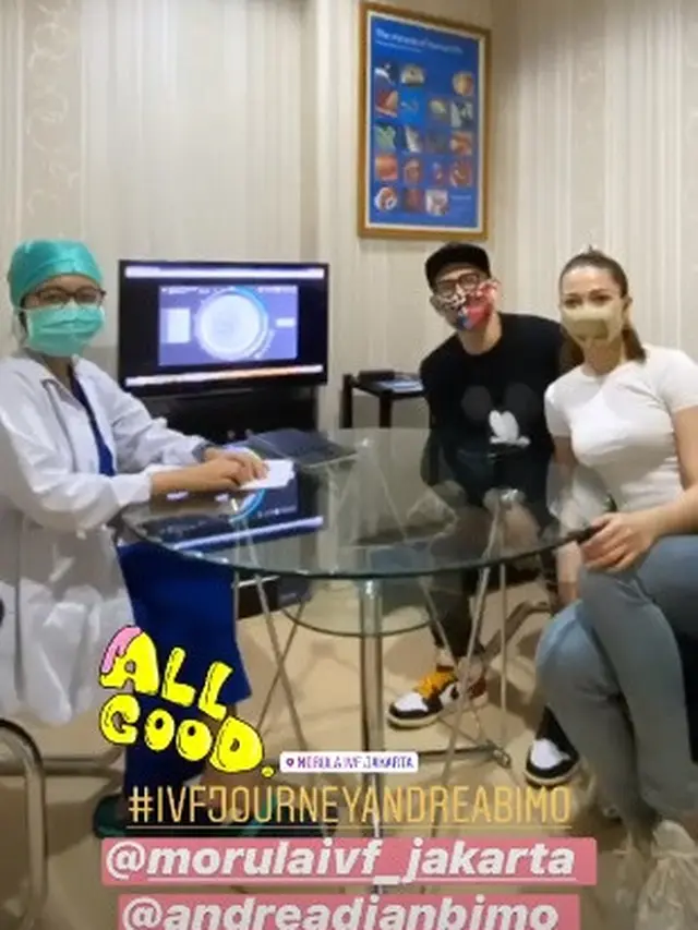 Idamkan Buah Hati, Ini 7 Momen Andrea Dian Jalani Program Bayi Tabung