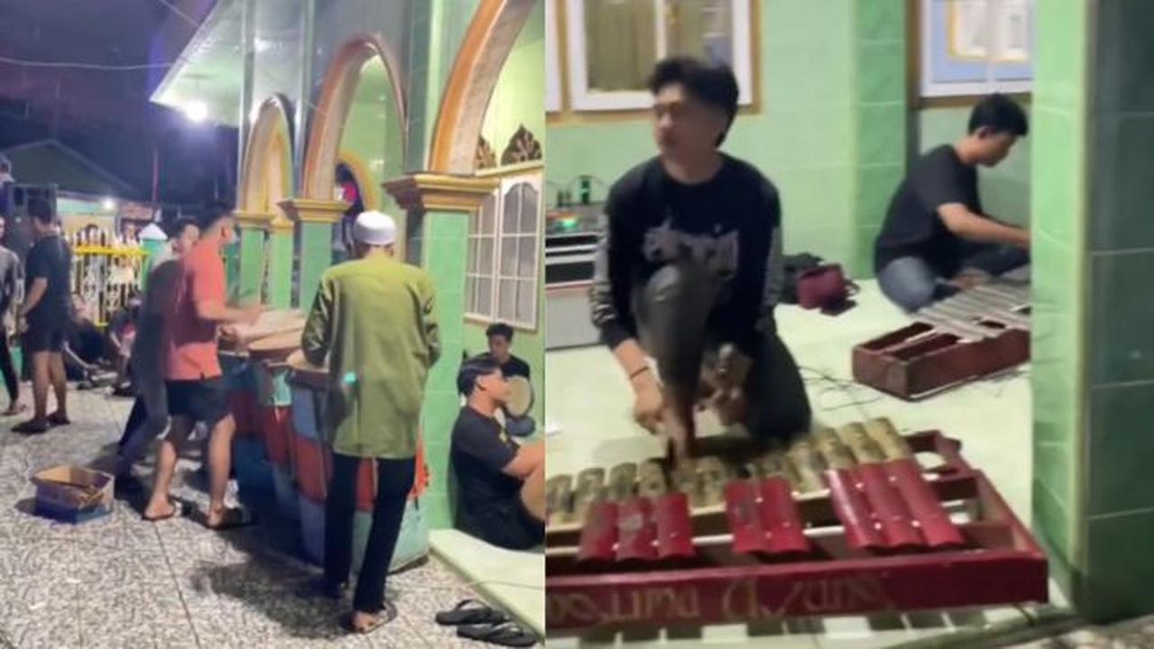 Warga Jambi Bangunin Sahur Pakai Orkestra yang Indah