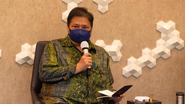 Menteri Koordinator Bidang Perekonomian Airlangga Hartarto