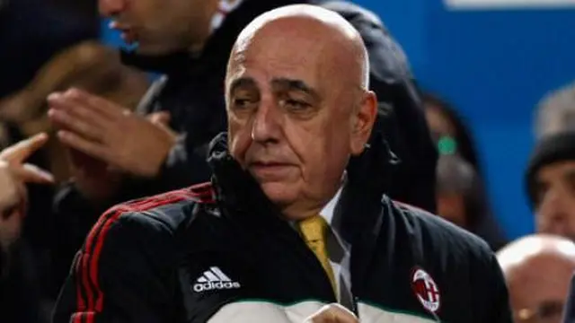 Adriano Galliani. (c) AFP