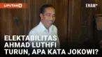 Jokowi Komentari Elektabilitas Ahmad Luthfi Turun
