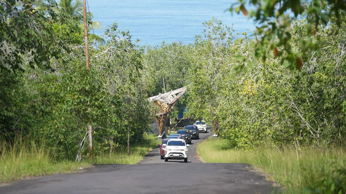 Pelepasan Penyu Hijau Akhiri Terios 7 Wonders Eksplorasi Ternate-Halmahera