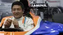 Rio Haryanto akan mencatatkan dirinya dalam sejarah sebagai orang Indonesia pertama yang turun pada ajang F1. (Bola.com/Vitalis Yogi Trisna)