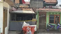 Rumah kontrakan suami bakar istri di Jakarta Timur. (Liputan6.com/Ady Anugrahadi)