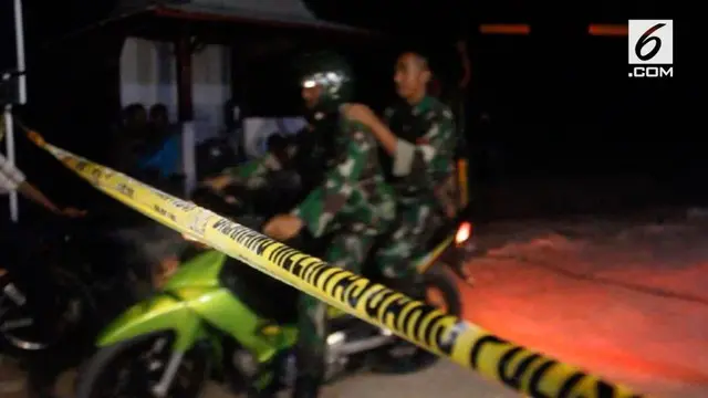 Warga sekitar TKP tewasnya anggota Brimob tidak menyangka bunyi yang mereka dengar adalah bunyi letusan senjata api.