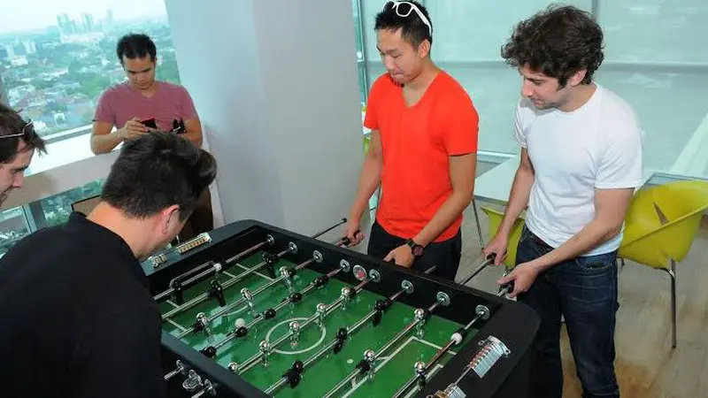 Pentolan Startup Silicon Valley Main Foosball di Liputan6