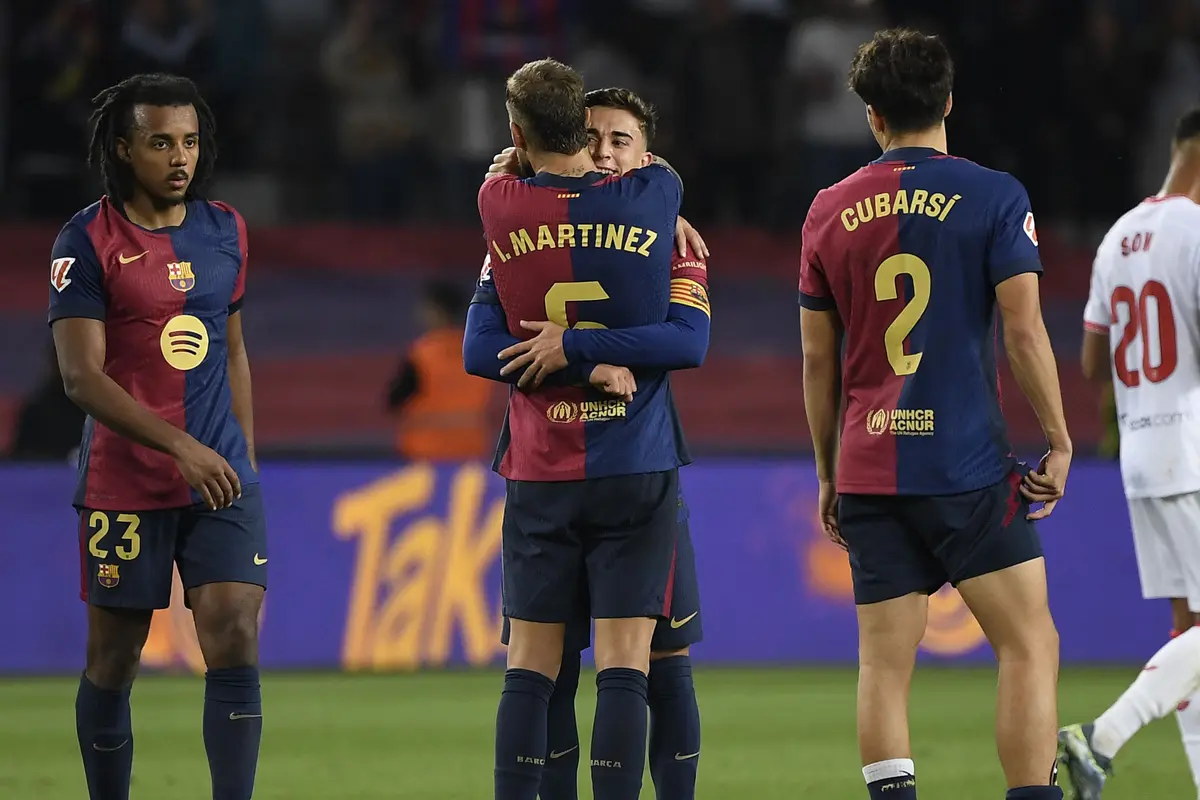 Foto: Welcome Back! Momen Kembalinya Gavi Perkuat Barcelona di Liga Spanyol setelah Absen 336 Hari