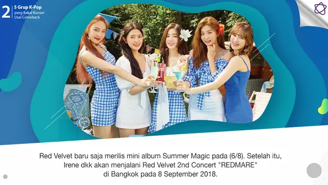 [Bintang] 5 Grup K-Pop yang Bakal Konser Usai Comeback