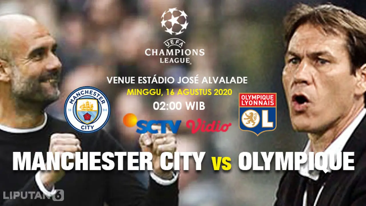 Prediksi Manchester City Vs Olympique Lyonnais