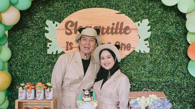 7 Momen Ulang Tahun Pertama Baby Shaquille, Putra Cut Meyriska dan Roger Danuarta
