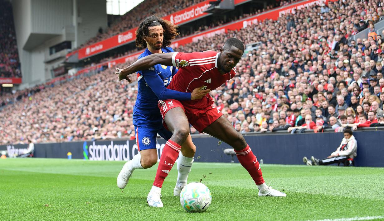 Bermain di kandang sendiri, Anfield, Liverpool memiliki misi besar untuk mengamankan tiket Liga Champions musim depan. (AFP/Peter Powell)