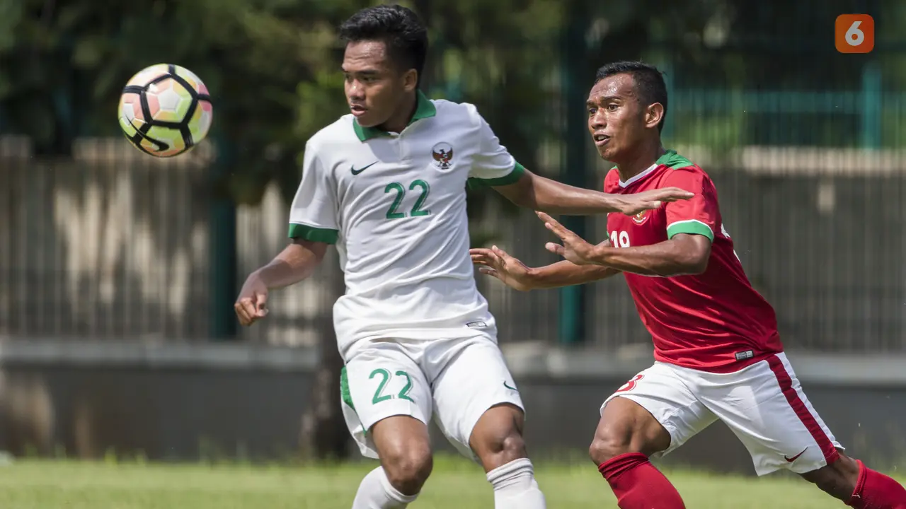 Timnas Indonesia U-23 Vs Timnas Indonesia U-19