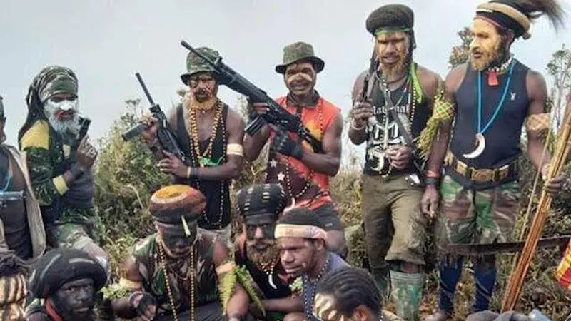 Teror Warga, Kelompok Sparatis di Papua Sebarkan Foto Bersama Jasad Korbannya
