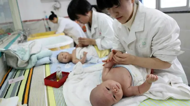 Ilustrasi bayi China
