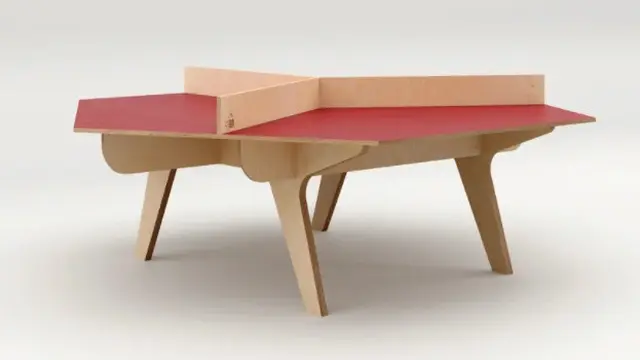 4 Desain Meja Ping Pong Baru yang Membuat Pemain Lebih Tertantang Ini Unik