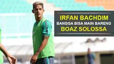 Video Irfan Bachdim yang mengungkap perasaannya bermain bersama Boaz Solossa di Timnas Indonesia Piala AFF 2016.