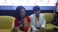 Julie Estelle dan Julia Perez (Bola.com/Tengku Sufiyanto)