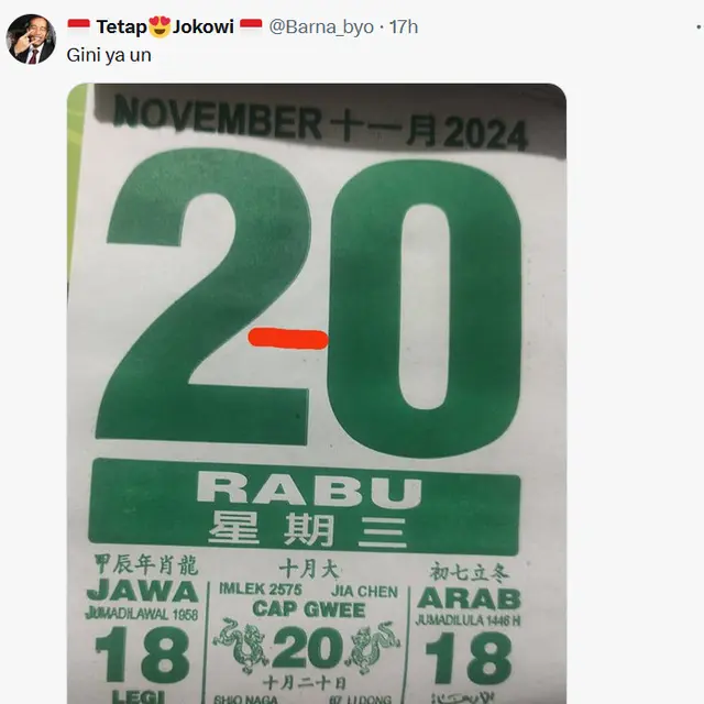 6 Meme 'Tanggal 20' Ini Kocak, Fans Timnas Indonesia Full Senyum Seharian