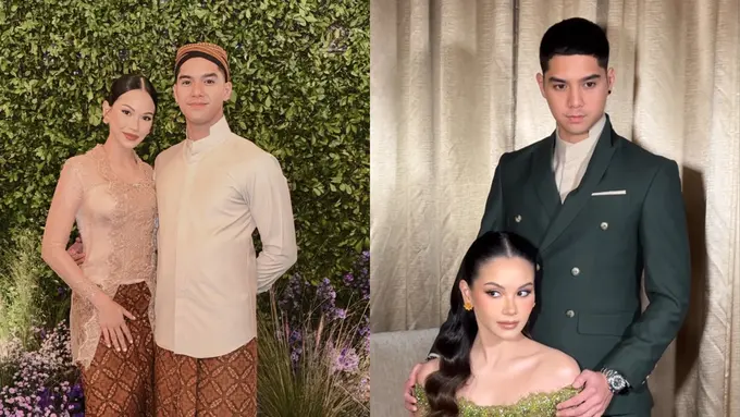 Jadi Bridesmaid dan Groomsman, Alyssa Daguise dan Al-Ghazali Tampak Serasi di Pernikahan Aaliyah Massaid-Thariq Halilintar