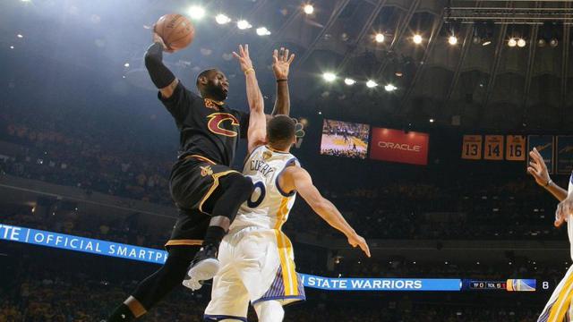 Bintang Cleveland Cavaliers, LeBron James.