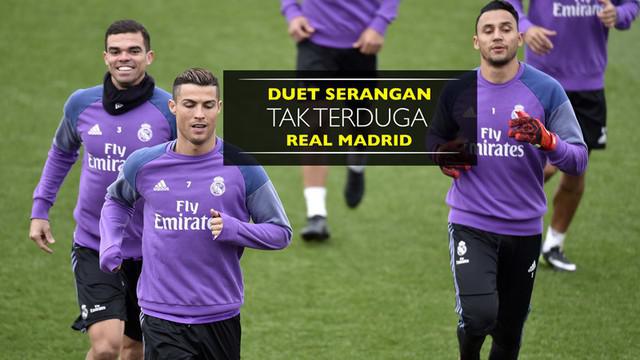 Berita video gol yang tercipta dari kerja sama antara Cristiano Ronaldo dan Keylor Navas saat Real Madrid berlatih.