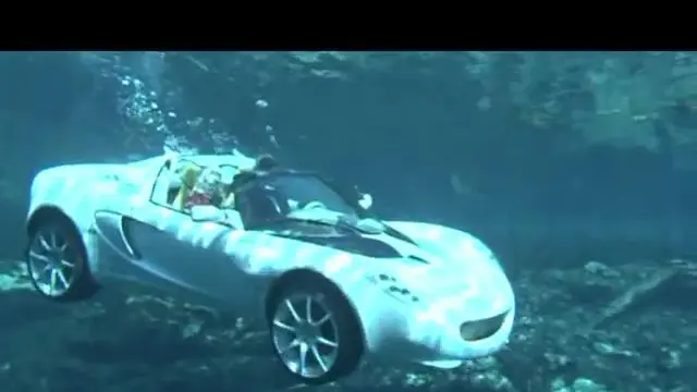 Kekuatan daya cipta manusia memang luar biasa. Suatu perusahaan mobil, Rinspeed, menciptakan mobil pertama bawah air.