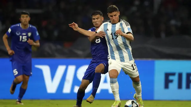 Timnas Argentina menang atas Uzbekistan di laga perdana Piala Dunia U-20 2023