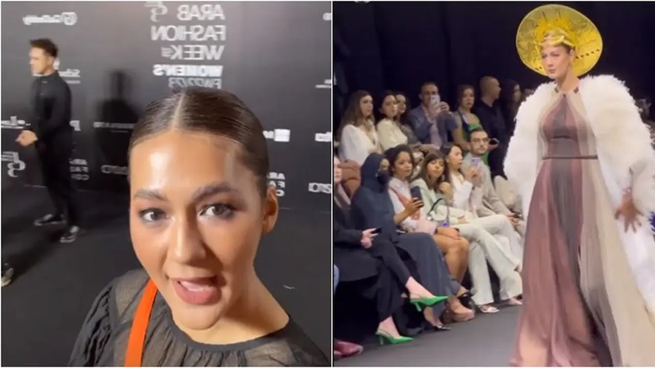 Tampil di Catwalk Usai 3 Tahun, ini 6 Potret Paula Verhoeven di Arab Fashion Week