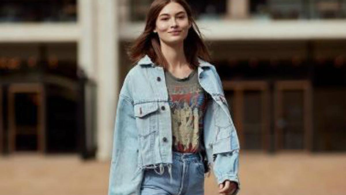 Gaya jaket jeans best sale