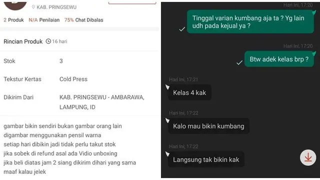 Viral Bocah Kelas 4 SD Ini Jualan Gambar secara Online, Banjir Apresiasi