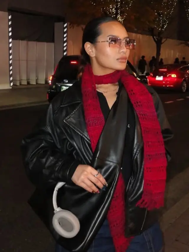 Zahwa Massaid saat Liburan Akhir Tahun ke Jepang. [@zahwamassaid]