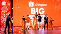 Momen meriah pasangan selebriti Indonesia di TV Show Shopee Big Ramadan Sale. 
