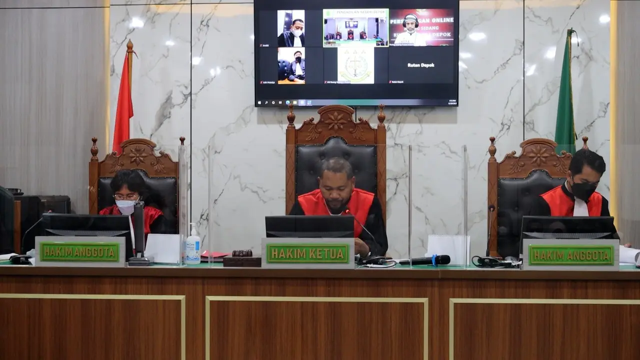 Sidang vonis penusuk anggota TNI di Depok