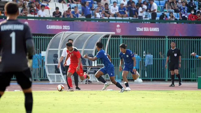 Timnas Indonesia U-22 Raih Poin Sempurna Usai Lumat Timnas Filipina U-22 di Awal SEA Games 2023
