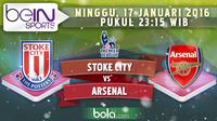 Stoke City vs Arsenal (Bola.com/Samsul Hadi)