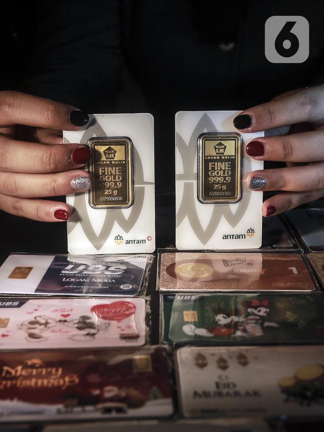 FOTO: Harga Emas Antam Naik Menjadi Rp 937.000 per Gram