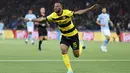 Young Boys membalas tidak lama kemudian lewat gol chip Meschack Elia (52’). (Peter Klaunzer/Keystone via AP)