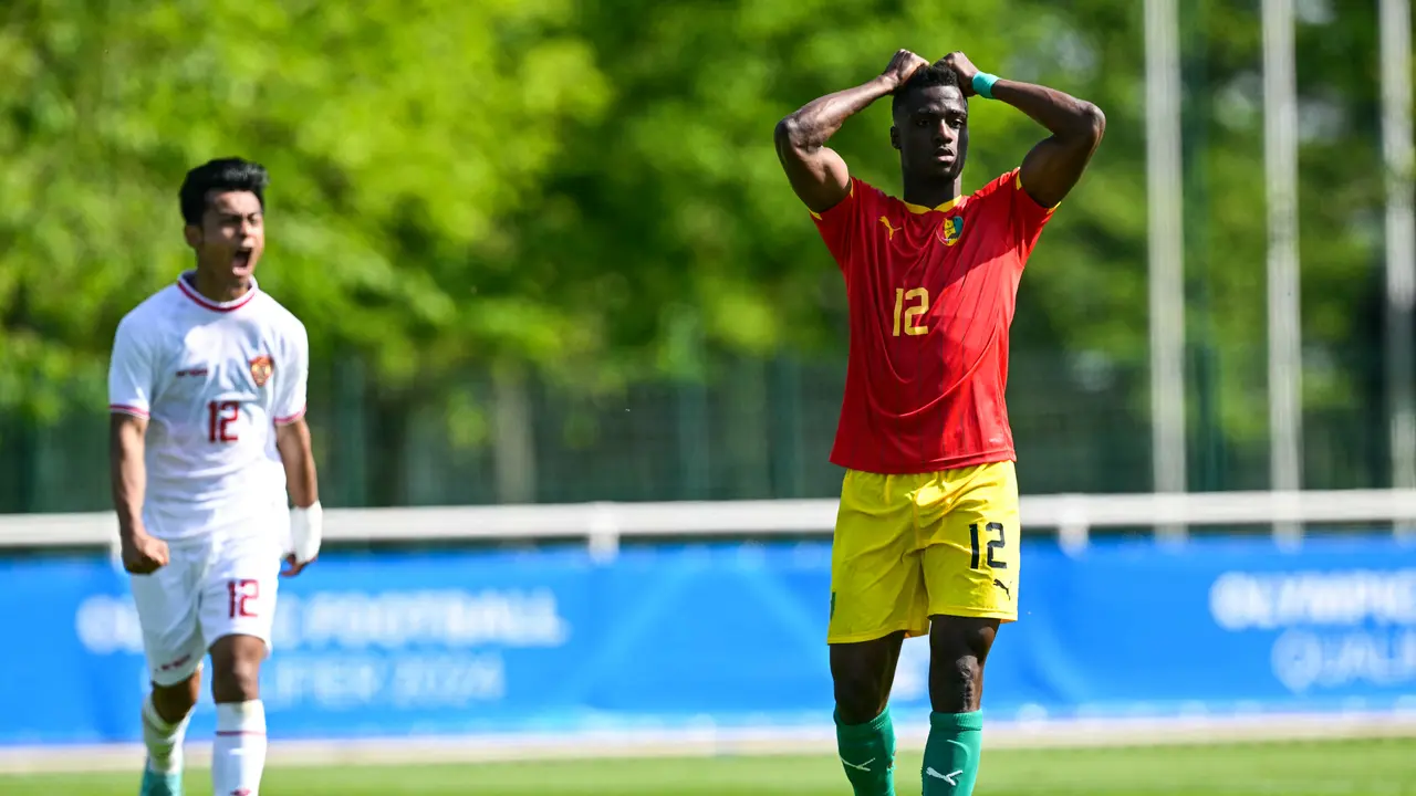 Algassime Bah - Timnas Indonesia U-23 Vs Timnas Guinea U-23
