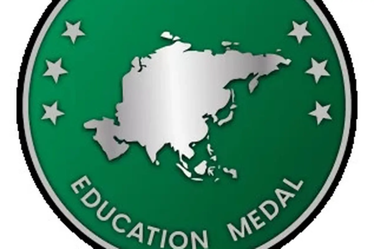 Penghargaan Asia Education Medal T4 Education. (Liputan6.com/ ist)