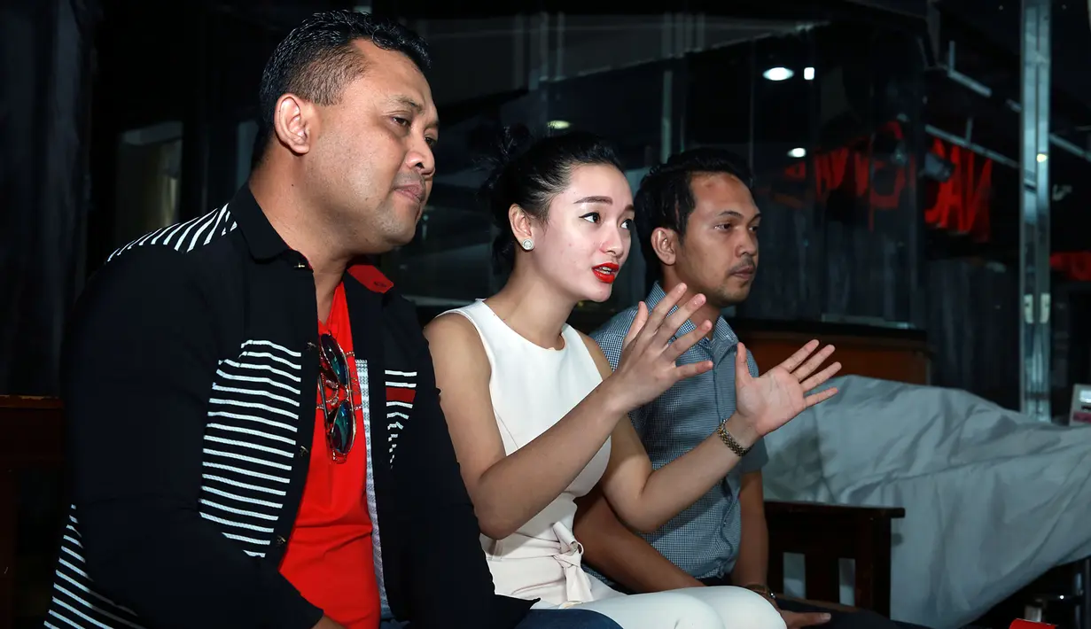 Ia mengaku tidak ada unsur kesengajaan. Semuanya terjadi karena spontan saat lucu-lucuan untuk menghibur. (Deki Prayoga/Bintang.com)