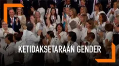 Sejumlah perempuan anggota Kongres AS menggunakan baju berwarna putih dalam pidato kenegaraan Donald Trump. Apa makna warna putih dalam acara tersebut?