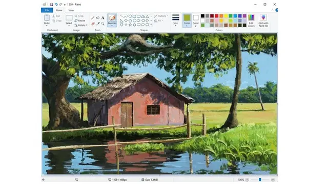 Pria Ini Buat Ilustrasi Hanya Pakai Microsoft Paint, 8 Hasilnya Keren Banget