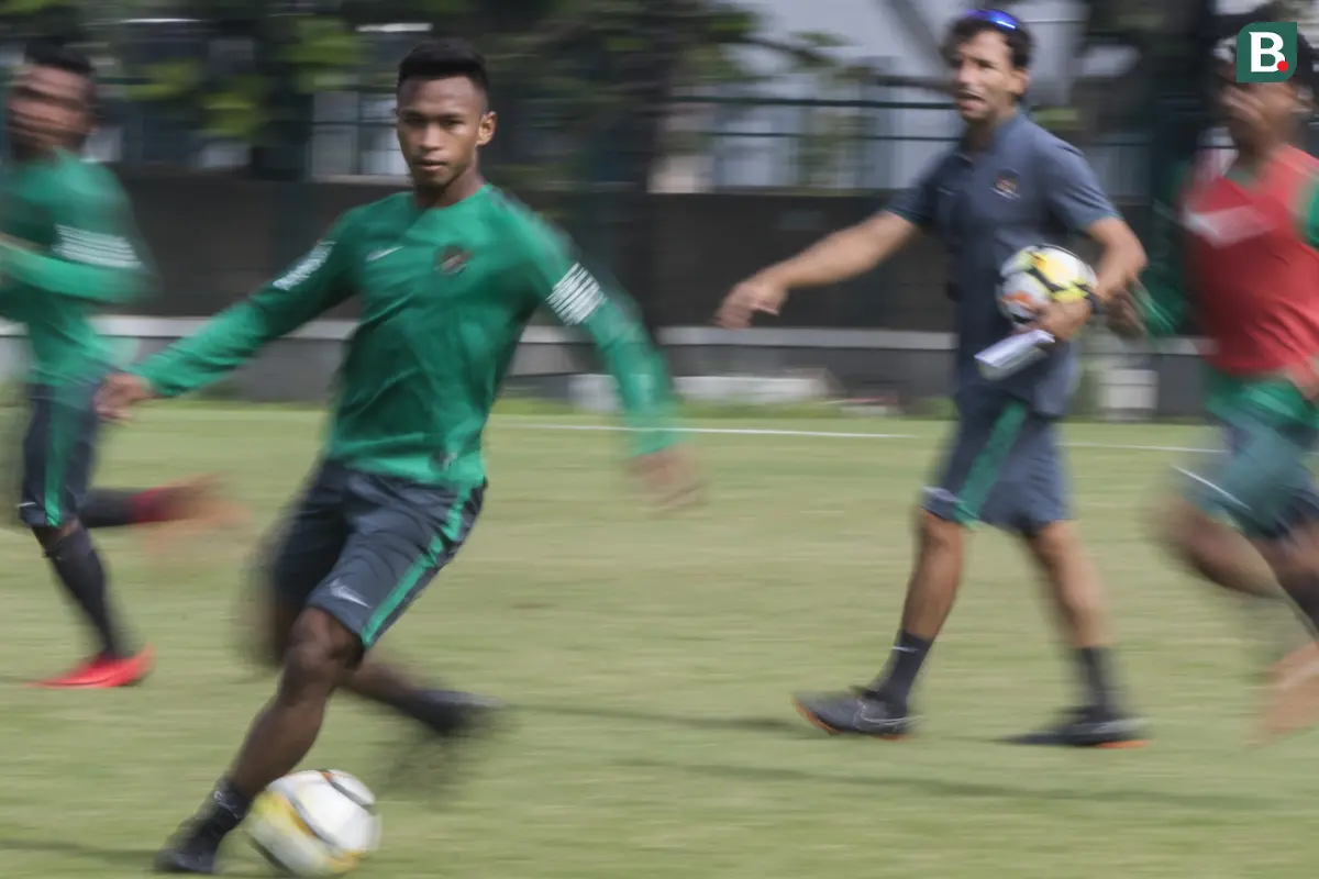 Latihan Timnas Indonesia