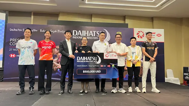 Komitmen Daihatsu Dukung Bulutangkis Lewat Indonesia Masters 2026 (ist)